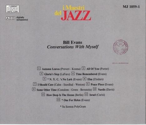 Bill Evans - Conversations With Myself [2]