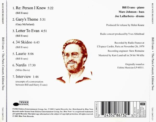 Bill Evans - The Paris Concert (Edition Two) [2]