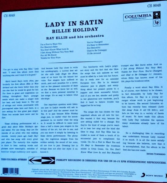 Billie Holiday - Lady In Satin [2]