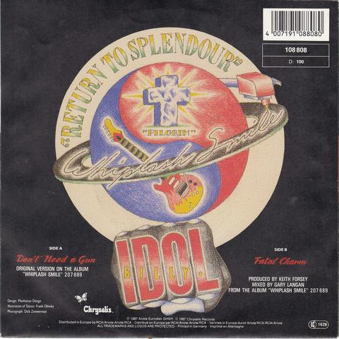 Billy Idol - Don't Need A Gun (Disc Vinil) [2]