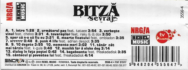 Bitză - Sevraj , (Casetă Audio) [2]