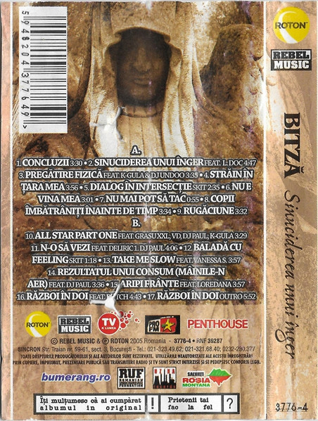 Bitză - Sinuciderea Unui Înger (Caseta Audio) [2]