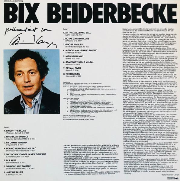 Bix Beiderbecke - V.I.P.-Jazz 18 (Disc Vinil) [2]