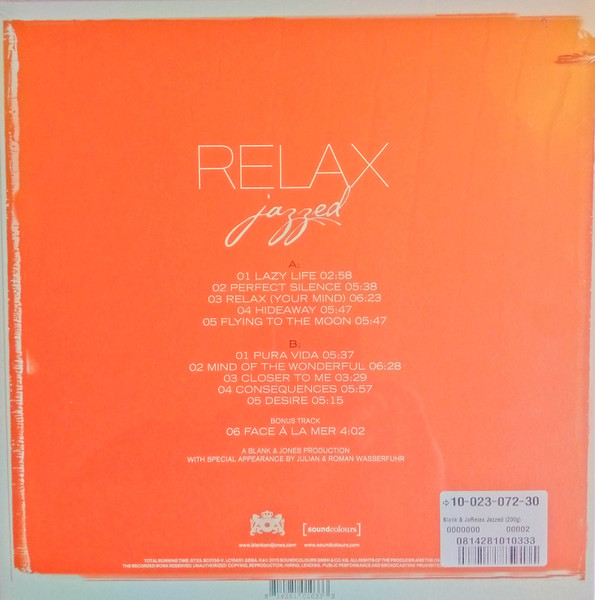 Blank & Jones – Relax Jazzed (DISC VINIL) [2]