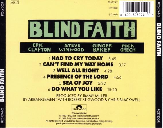 Blind Faith  - Blind Faith [2]