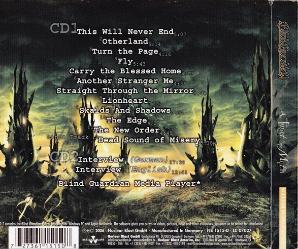 Blind Guardian – A Twist In The Myth (CD) [2]