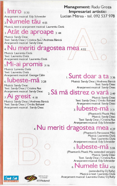 Blondy – Atât De Aproape(CASETA) [2]