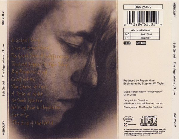 Bob Geldof - The Vegetarians Of Love (CD) [2]