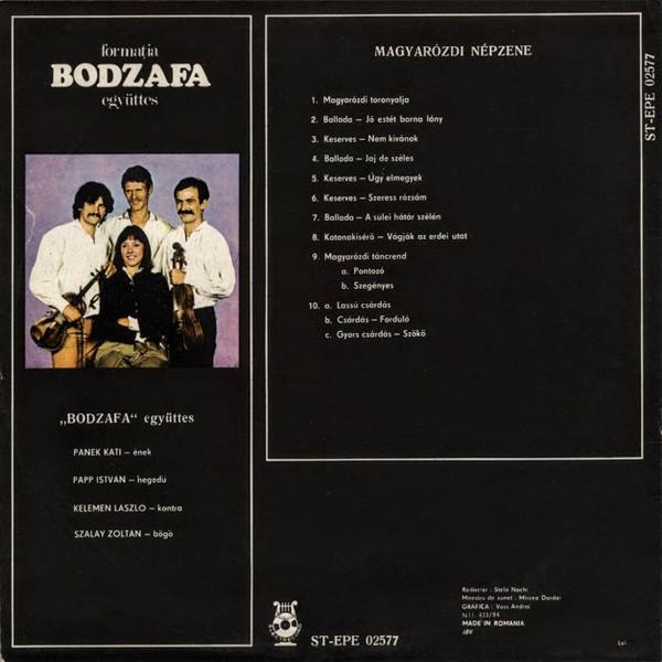 Bodzafa - Magyarózdi Népzene (Disc Vinil) [2]