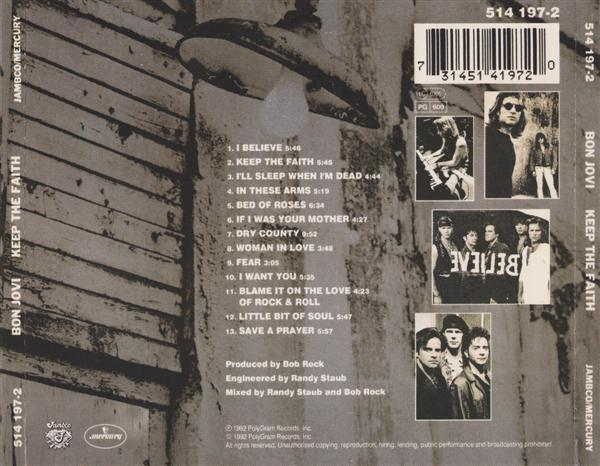 Bon Jovi - Keep The Faith (CD) [2]