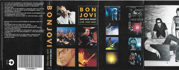 Bon Jovi – One Wild Night: Live 1985-2001 (CASETA) [2]