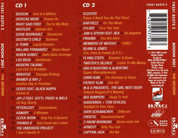 Booom 2001 - The Second (CD) [2]