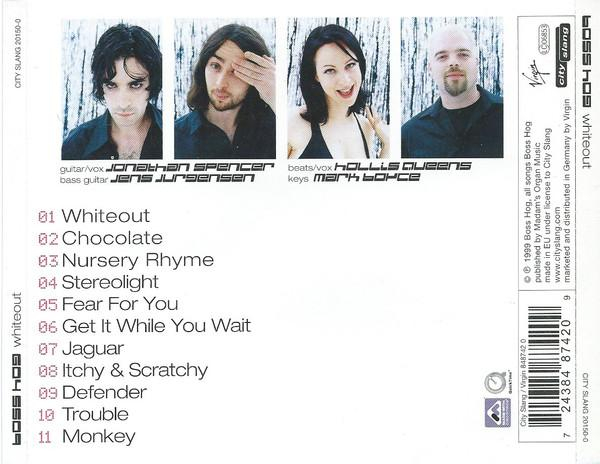 Boss Hog - Whiteout (CD Audio) [2]