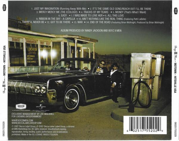 Boyz II Men - Motown - Hitsville USA (CD) [2]