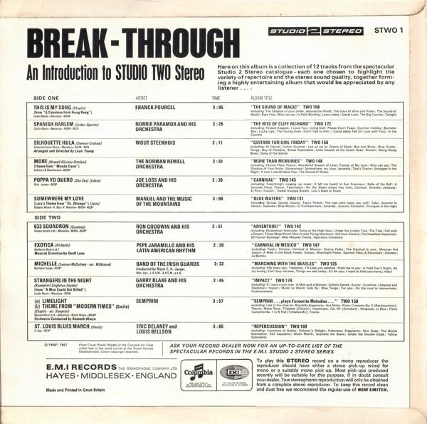 Break-through - An Introduction To Studio Two Stereo [2]