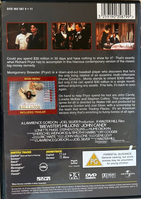 Brewster's Millions / Moștenire buclucașă (DVD) [2]