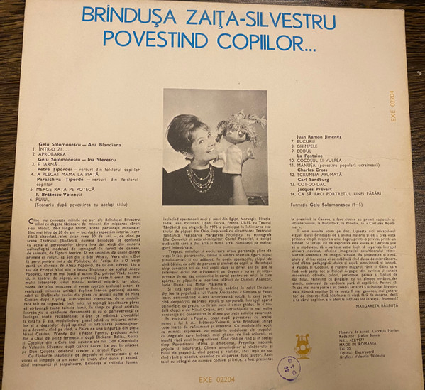 Brîndușa Zaița-Silvestru - Povestind copiilor [2]