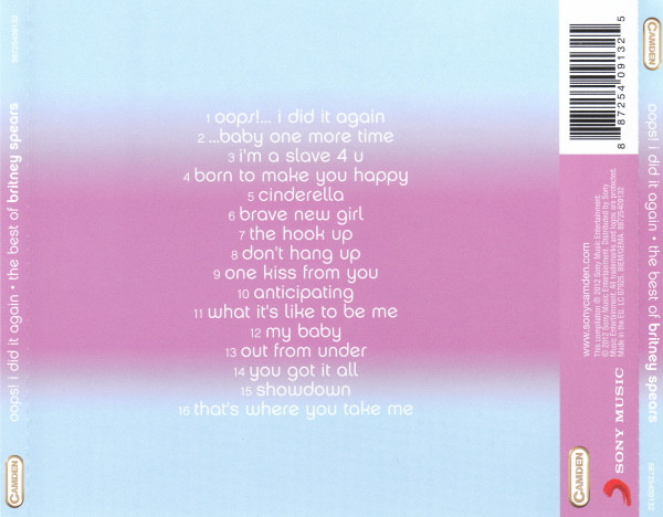 Britney Spears – Oops! I Did It Again - The Best Of (CD) [2]