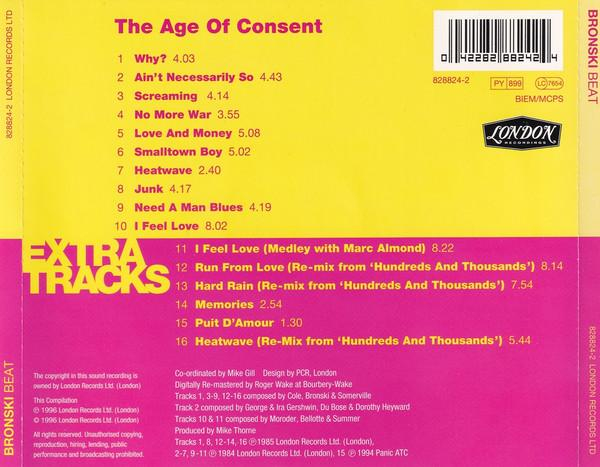 Bronski Beat - The Age Of Consent [2]