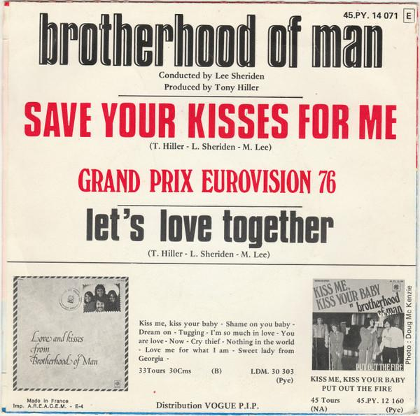 Brotherhood Of Man - Save Your Kisses For Me (7 Inch) [2]