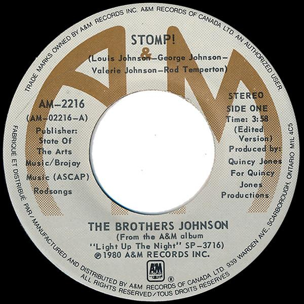Brothers Johnson - Stomp! / Let's Swing [1]