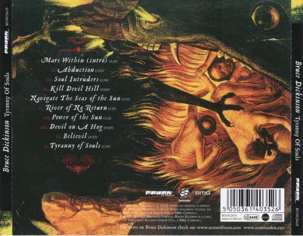 Bruce Dickinson - Tyranny Of Souls (CD) [2]