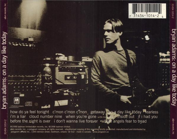 Bryan Adams - On A Day Like Today (CD Audio) [2]