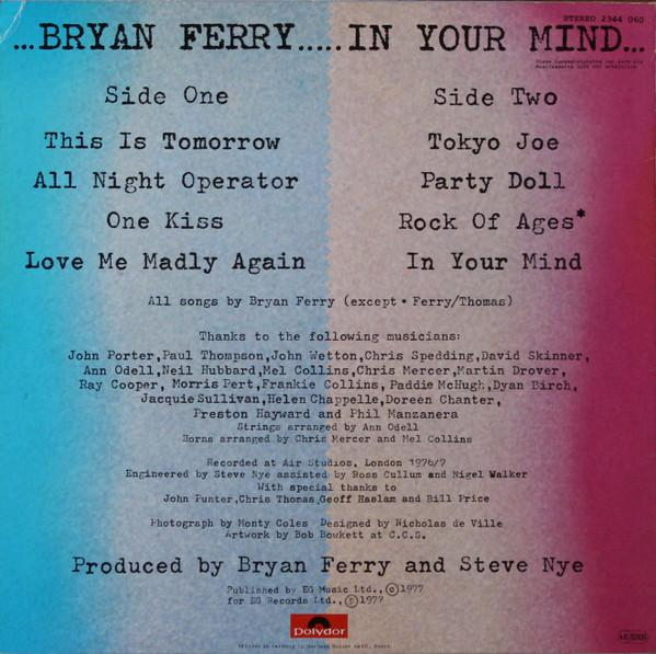 Bryan Ferry - In Your Mind [2]