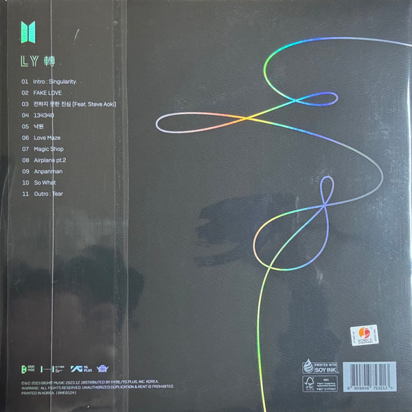BTS – Love Yourself 轉 'Tear' (Disc Vinil) [2]