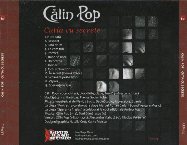 Călin Pop – Cutia Cu Secrete (CD) [2]