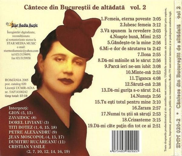 Cântece Din Bucureștii De Altădată Vol. 2 [2]