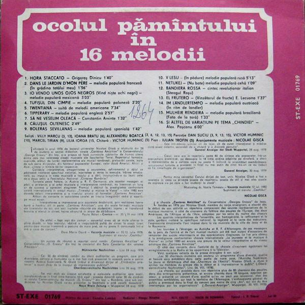 Cantores Amicitiae - Ocolul Pămîntului În 16 Melodii [2]