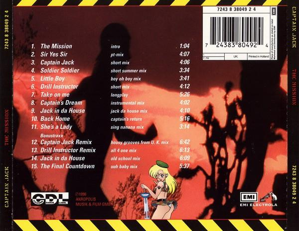 Captain Jack - The Mission, (CD) [2]