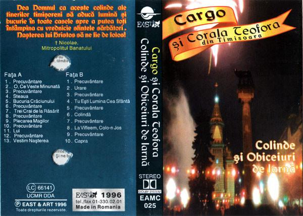 Cargo  - Colinde Și Obiceiuri De Iarnă (Casetă Audio) [2]