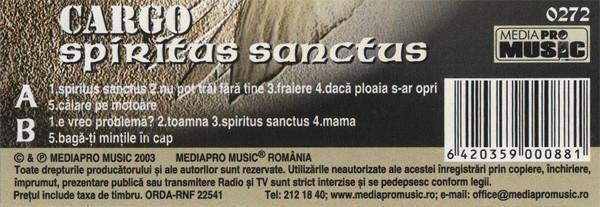 Cargo - Spiritus Sanctus (Caseta Audio) [2]
