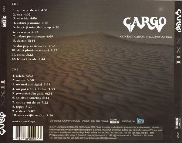 CARGO A.N.G.E.L. 廃盤 [CD] Cargo - XXII, (CD)