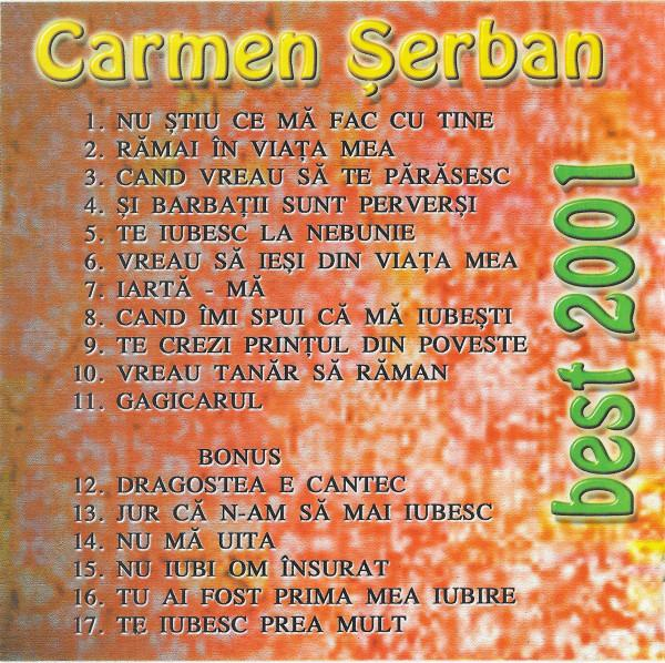 Carmen Șerban - Best 2001, (CD) [2]