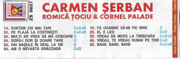 Carmen Șerban & Romică Tociu* & Cornel Palade – Doi Băieți Și-o Fată Pentru Țara Toată (CASETA) [2]