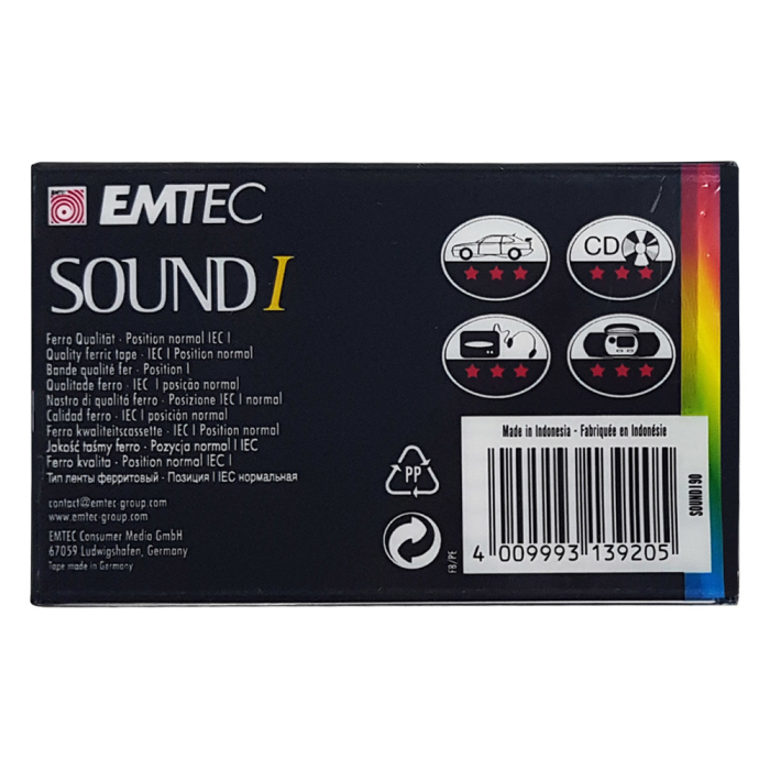 Caseta EMTEC Sound Quality Ferric 1 60 [2]