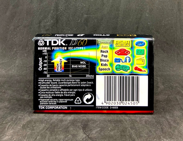 Caseta TDK D60 [2]