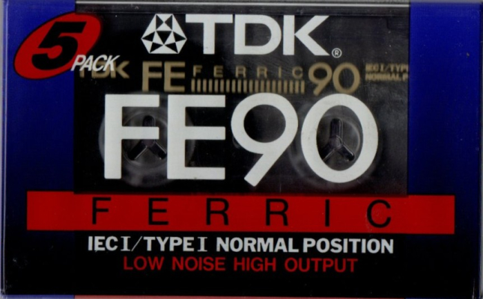 Set Casete TDK FE90 Ferric (90 min) [2]