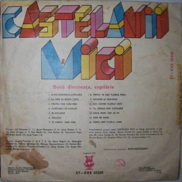 Castelanii Mici - Bună Dimineața, Copilărie [2]