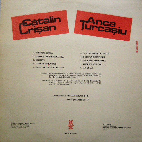 Cătălin Crișan - Cătălin Crișan / Anca Țurcașiu [2]