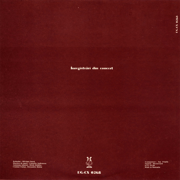 Cătălin Ilea – Înregistrări Din Concert (DISC VINIL) [2]