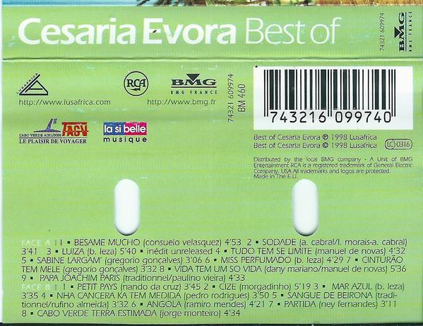 Cesaria Evora - Best Of , (Casetă Audio) [2]
