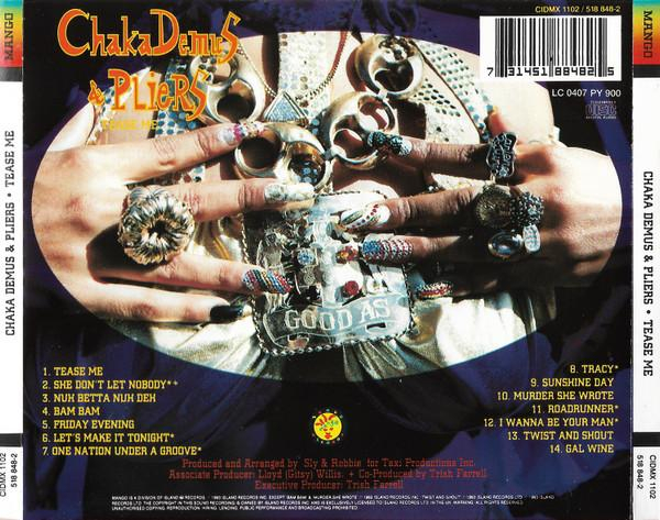 Chaka Demus & Pliers - Tease Me (CD) [2]