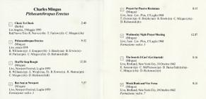 Charles Mingus - Pithecanthropus Erectus [2]