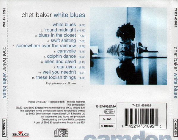 Chet Baker - White Blues (CD) [2]