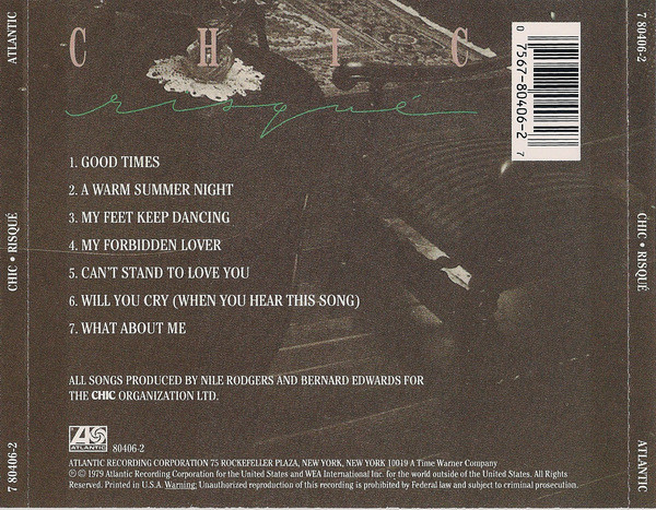 Chic - Risqué (CD) [2]