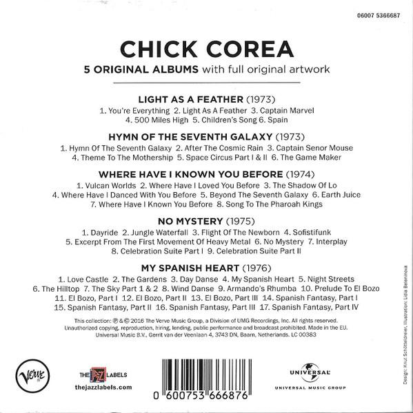 Chick Corea - 5 Original Albums [2]